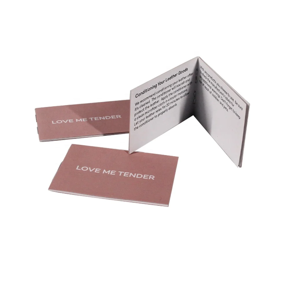 Custom Cheap Printed Digital Watch Instructions Manual Coupon Book Printing