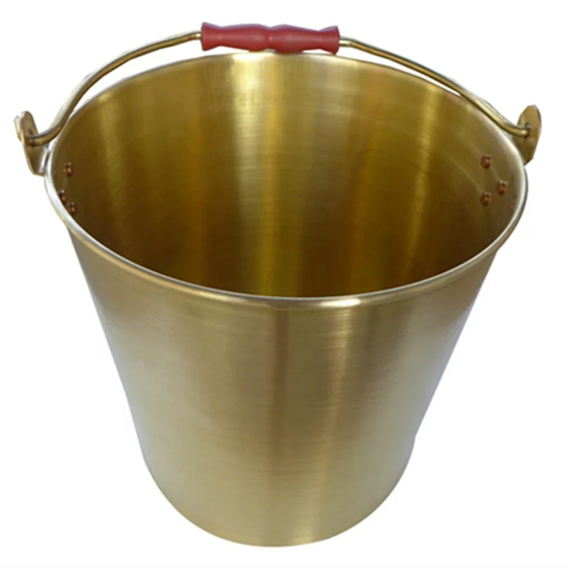 
non sparking non magnetic anti-static anti-corrosion explosion-proof safety brass bucket 10L 