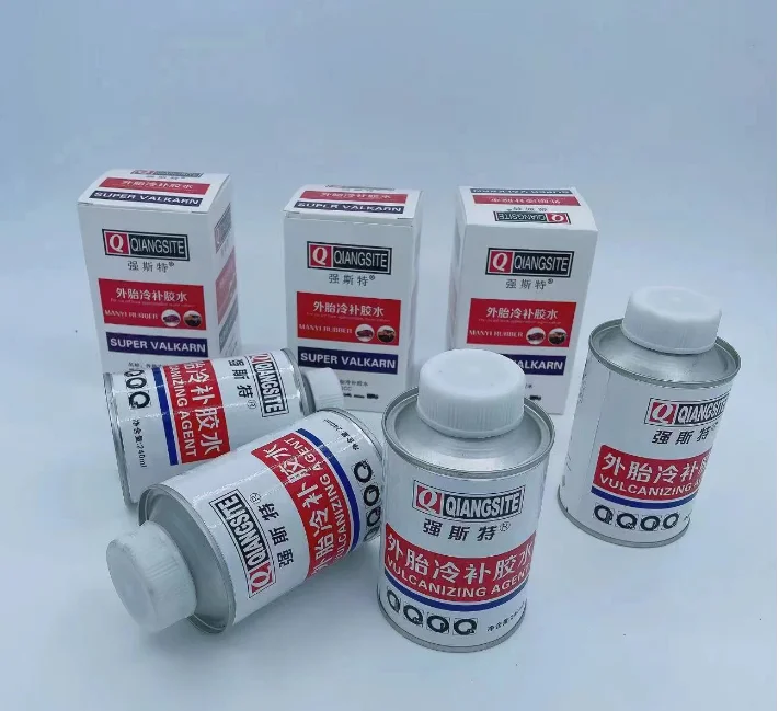 The normal temperature vulcanizing agent is used for repairing rubber film of vacuum tire