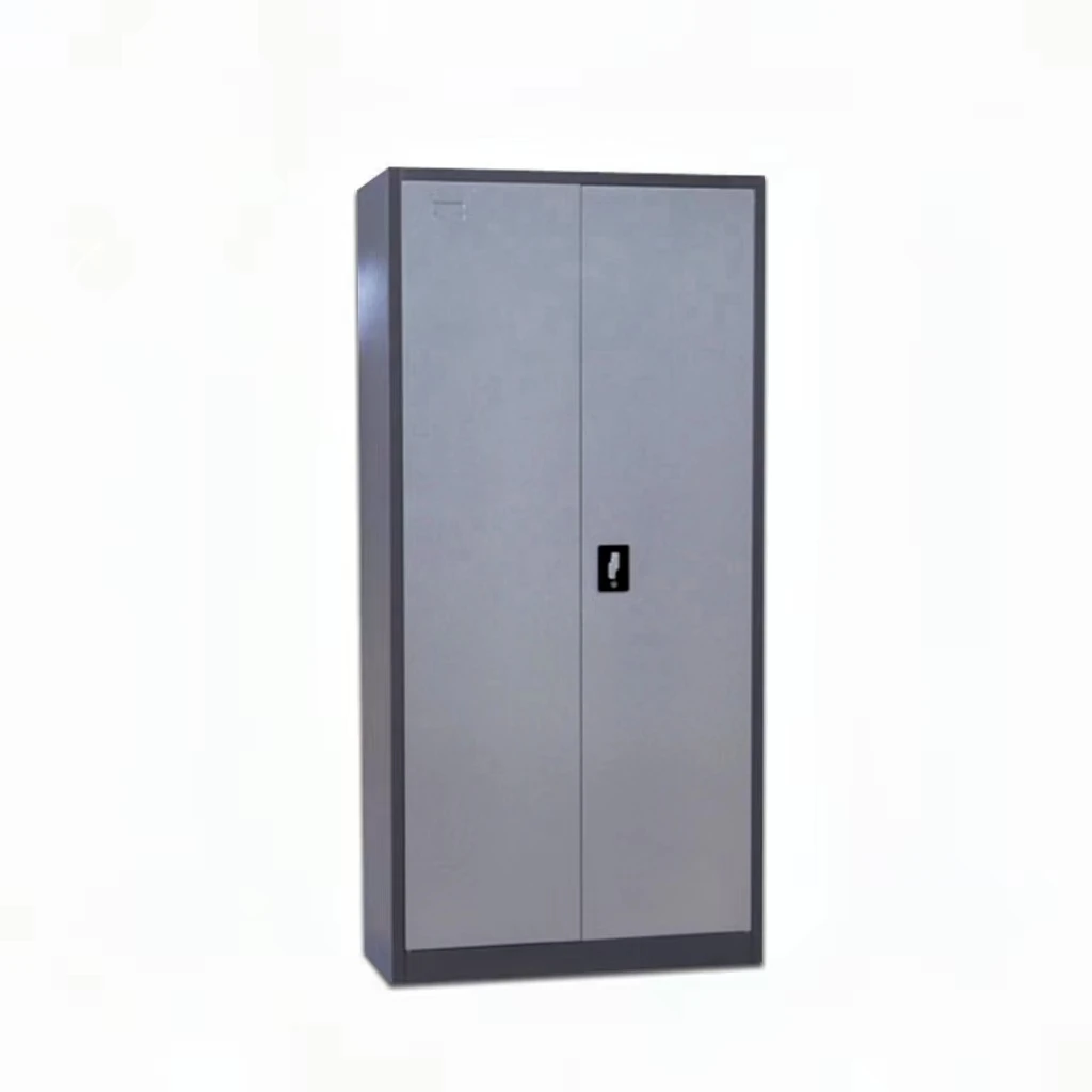 Customized 2 Doors Office Metal Storage Cabinet Steel Cupboard Metal Cabinet Filing Cabinet With 4 Shelves