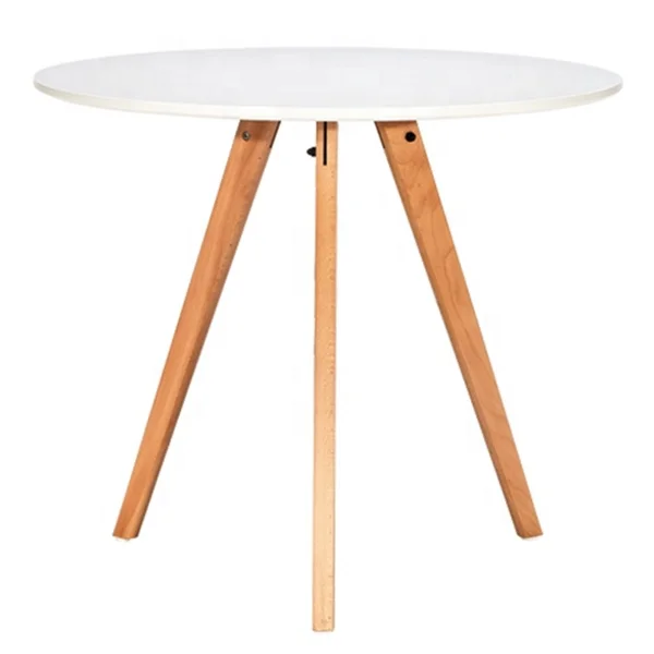 Dining Table New Design Furniture Modern Restaurant Round Dining Wood Tables