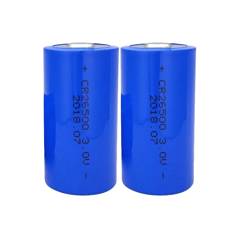 Первичная литиевая марганцевая батарея CR26500 3V6000mAh с длительным сроком службы и низким саморазрядом li-mno2 основная cr26500 3v C