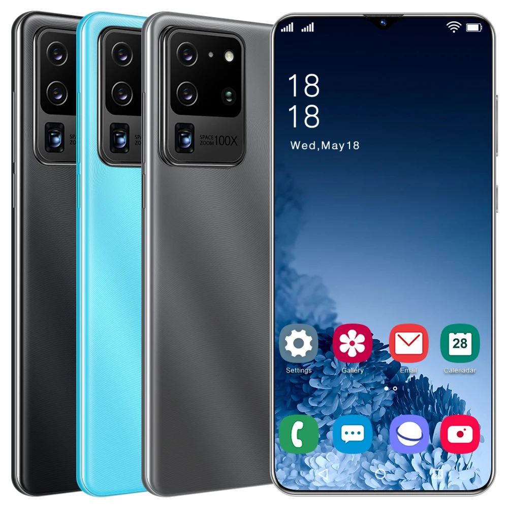 Hot sale Android 5G Smartphone 4+64GB 8+256GB 12+512GB 5G Smartphone bulk sale OLED Screen