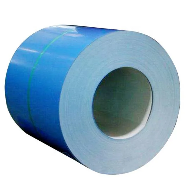 
Tianjin China Cold Rolled Steel Coil / PPGI Color Coated Steel Sheet / Zinc Aluminum Roof Coil 