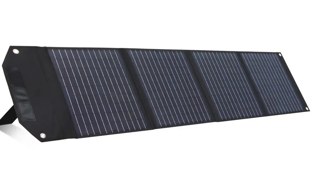 Energy usb charger Lightweight 3 Folds 110v 220v Outdoor camping 100 watt Foldable Solar Panel for Power Station