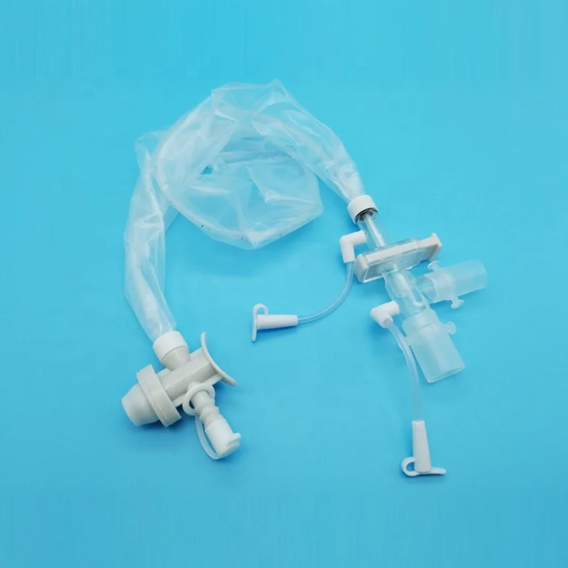 Tianck medical factory nursing care disposable sterile 24h 72h closed suction catheter disposable medical consumables