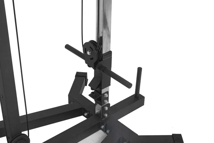 ZYFIT Cable Station with Adjustable Dual Pulley System Plus for Functional Home Gym