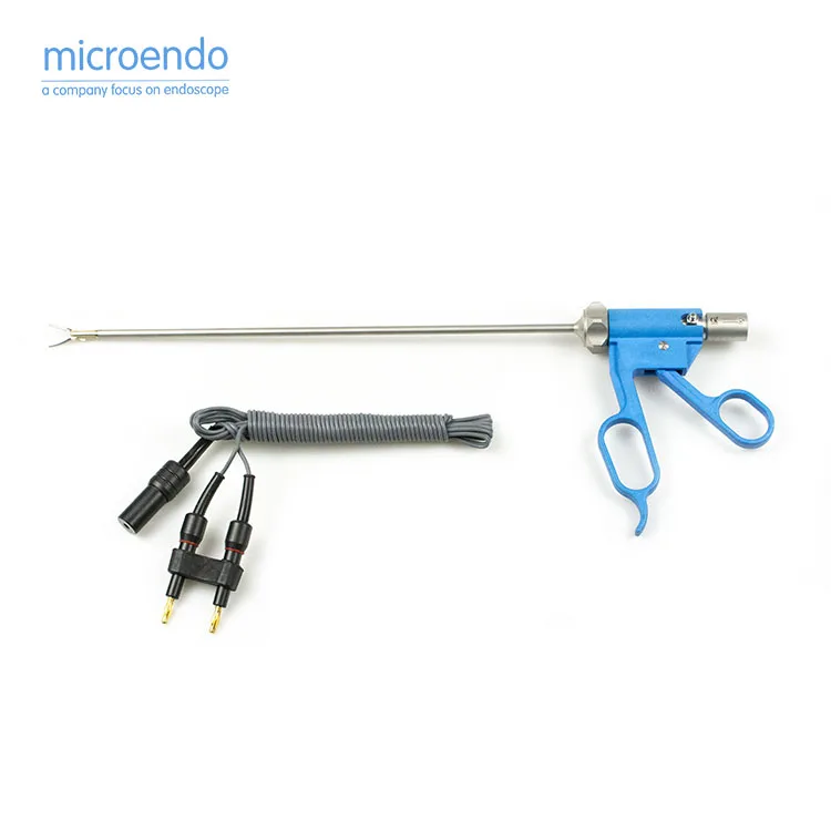 Laparoscopic bipolar forceps Reusable bipolar forceps curved/straight