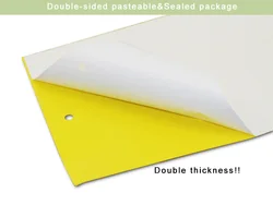 High Cost-effective Yellow PP Sheets Insect Glue Boards Catch Fruit Fly Sticky Bug Traps