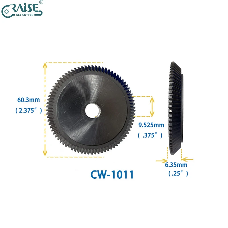 HPC CW1011 Key Cutter Small Cylinder Cutter Compatible with HPC Key Machine Locksmith Tools