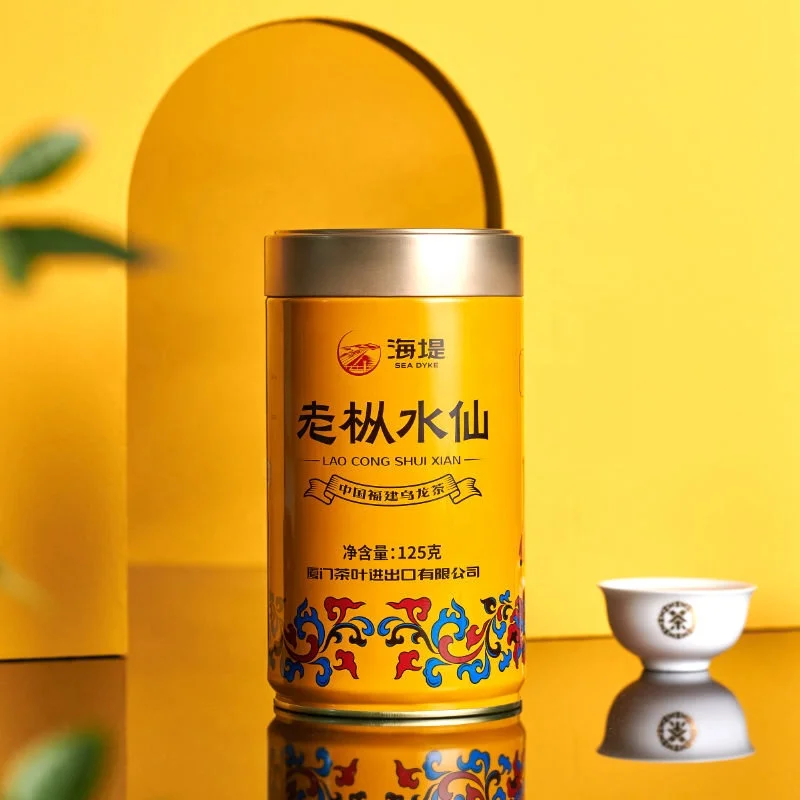 XC14 Hot Sale high quality slimming tea cha 125g Chinese tea LAOCONG SHUIXIAN AT102A chinese OOLONG TEA