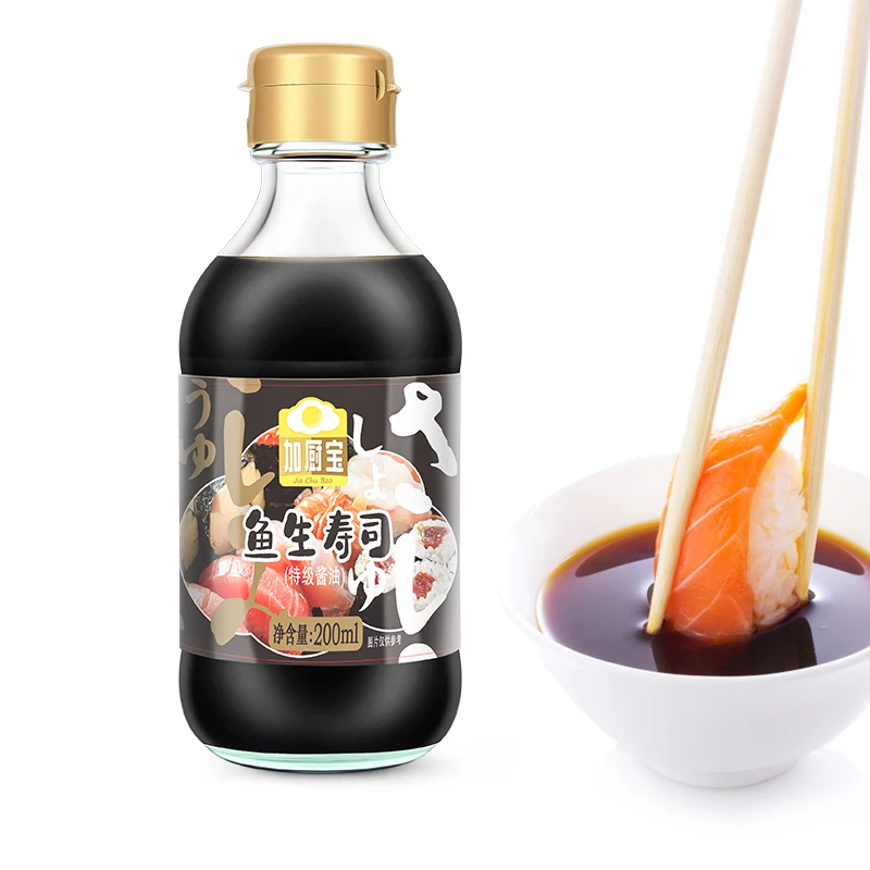 dark soy sauce Sale Wholesale OEM ODM 200ml Fish Soy Sauce For Sushi