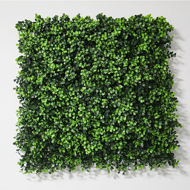 Wholesale 50*50cm Artificial Plant Grass Decoration Plants Plastic Green grass wall panels