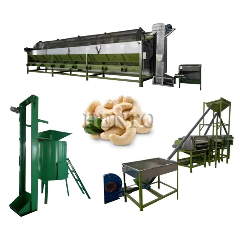 Peeling Machine For Cashew Nuts / Cashew Shell Separator / Cashew Nut Shelling Machine