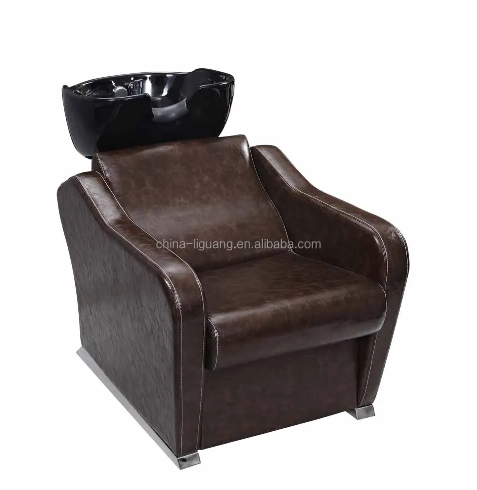 
washing salon shampoo station chair bed and bowl hair salon 