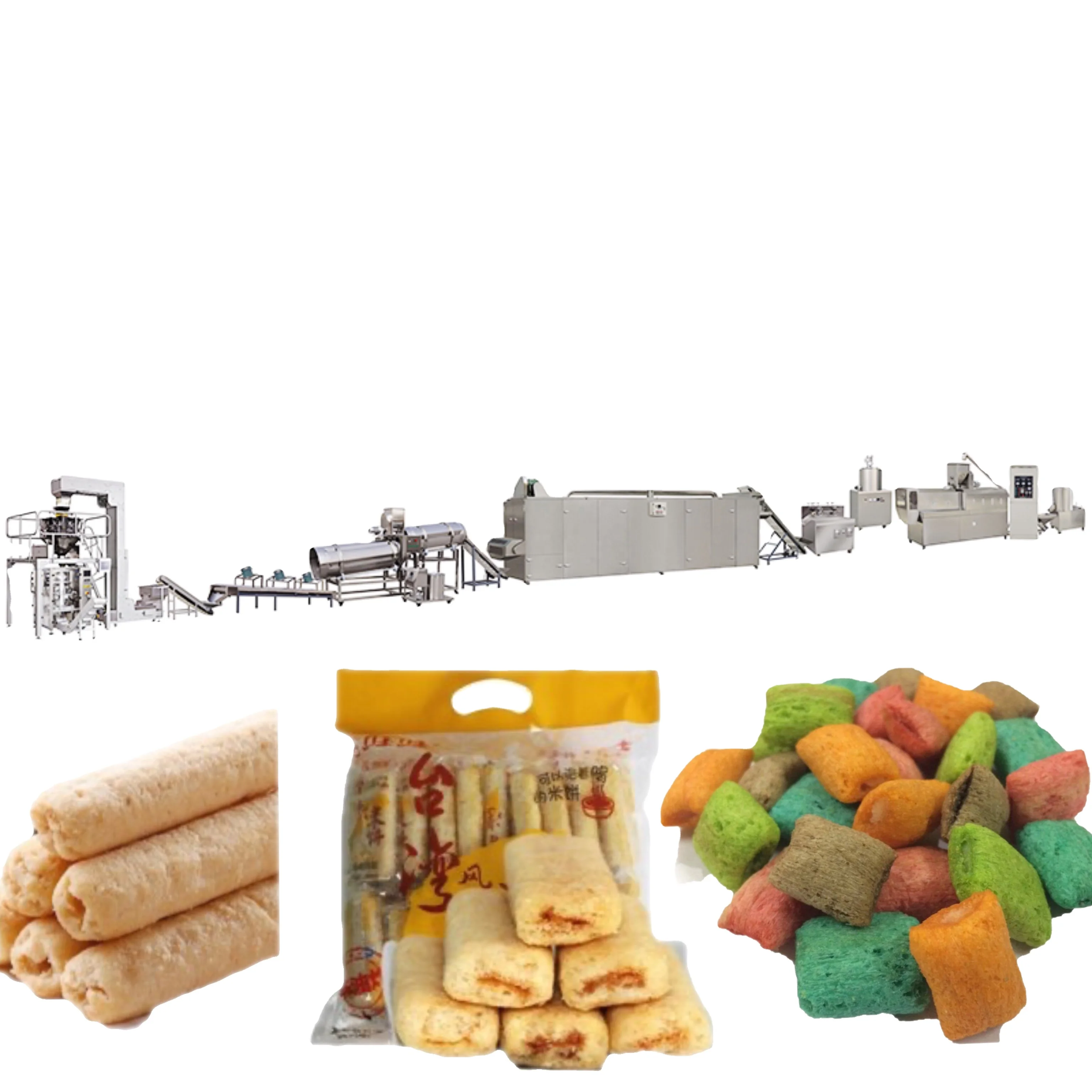 Sandwich Snacks  sweet and savory flavor snack production line
