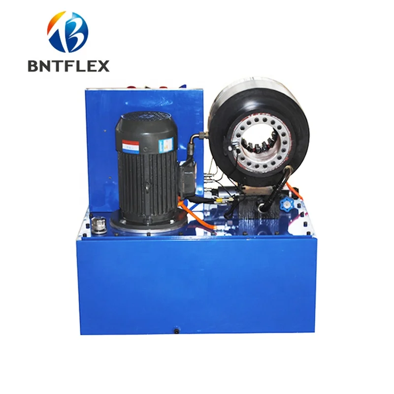 Free shipping DDP service Germany Finn power 2 Inch 38mm 64mm BNT68 cable hydraulic hose crimping machine for sale Philippines