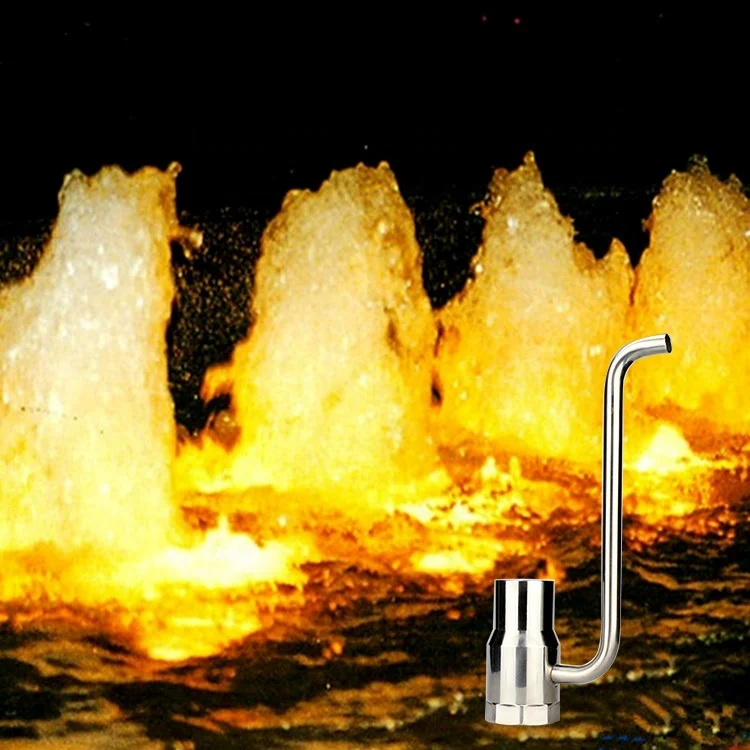 Watershow дешевой цене огонь сопло фонтана воды фонтанная