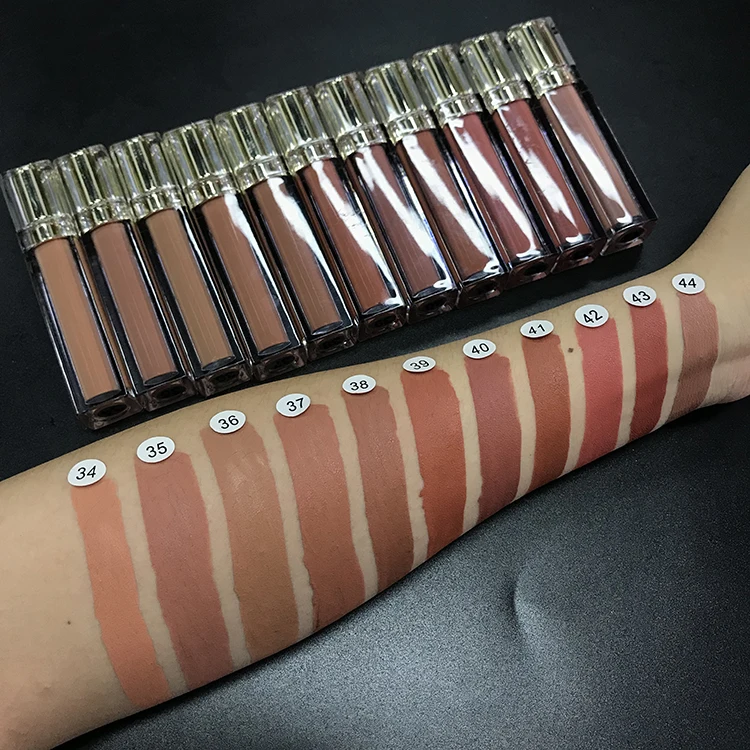 wholesale makeup lipgloss pigment custom keychain private label lipgloss set