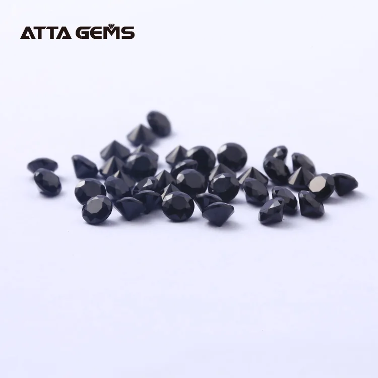 Black onyx Brilliant oval shape black Loose gemstone for ring and necklace wholesale Jewelry price