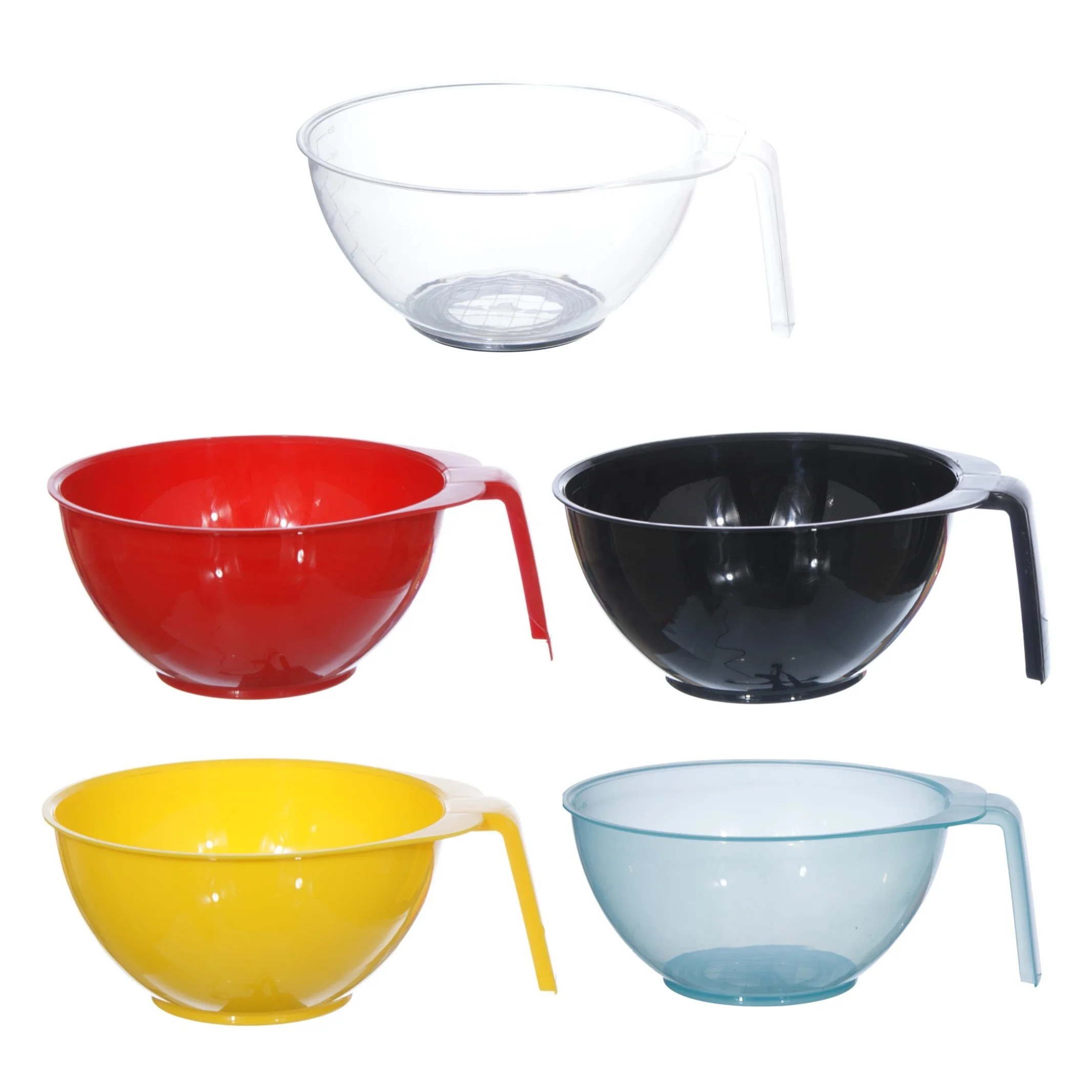Professional PP Plastic Hair Dye Mixing Colouring Bowl For Salon