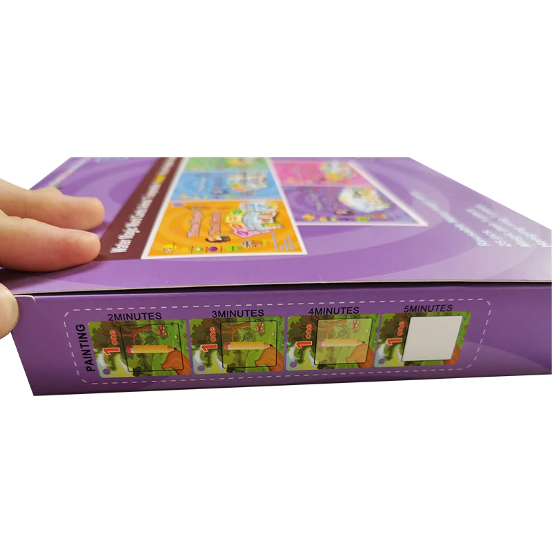 English learning toys kids water drawing learning cards with doodle pen