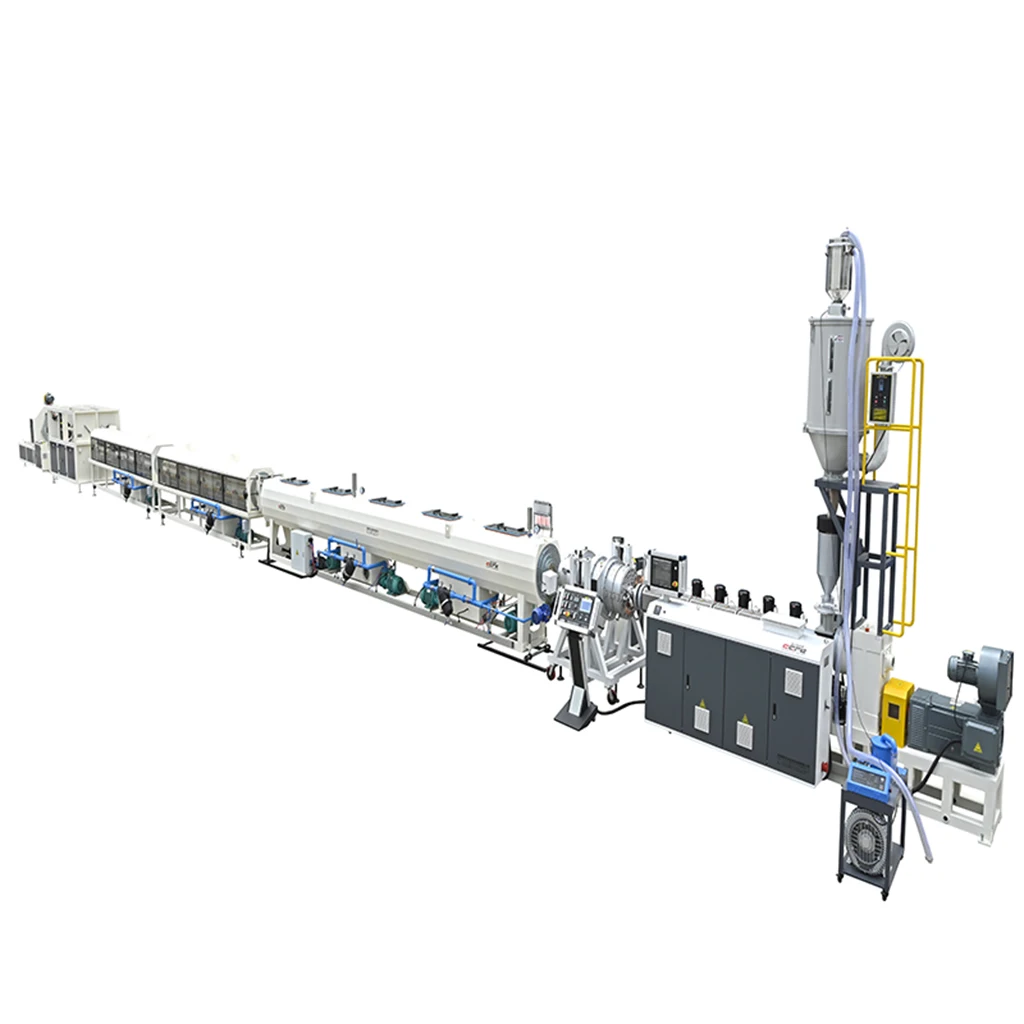 Plastic Pipe Making Manufacturing Machine HDPE Gas Pipe Extrusion Production Line LDPE PP PE PPR Water Pipe Extrusion Machine