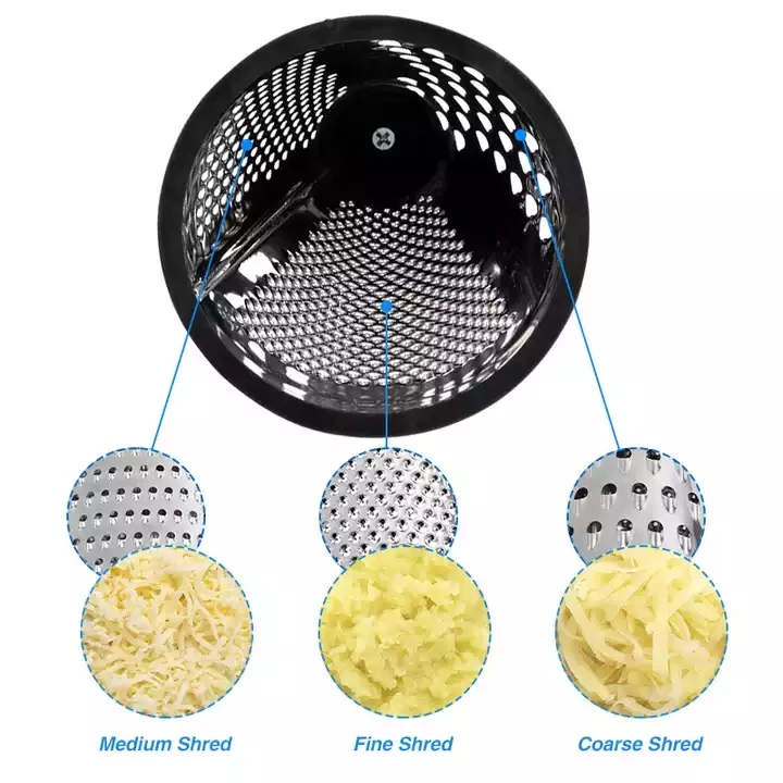 Top Seller Stainless Steel 3 Side Fruit Vegetable Professional Box Grater Cheese Shredder With Wood Handle