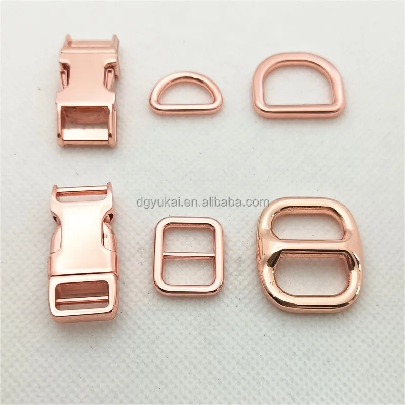 Customized aluminum buckle hardware 15/20/25mm accessory handbag metal buckle