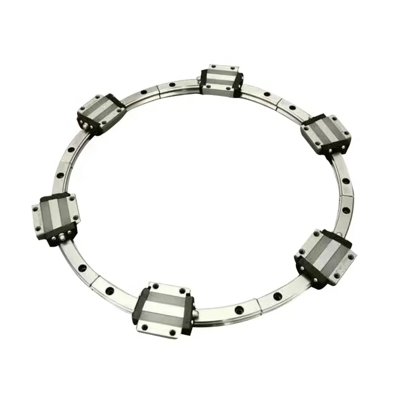 High Quality original japan brand circular curved ARC Linear Guide Rail  HCR15 HCR15A+60/150R HCR15A+60/300R HCR15A+60/400R