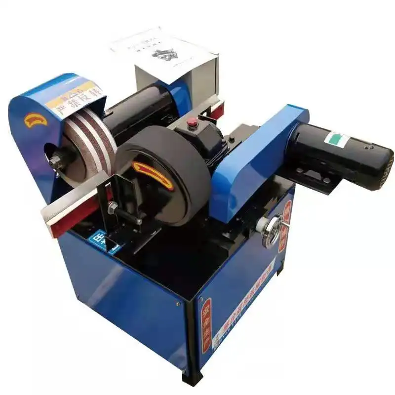 Single grinding head round tube polishing machine stainless steel wire drawing machine