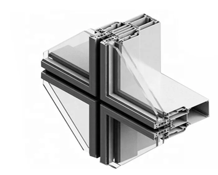 Thermal break frame curtain wall curtain pulley system produced by professional factory