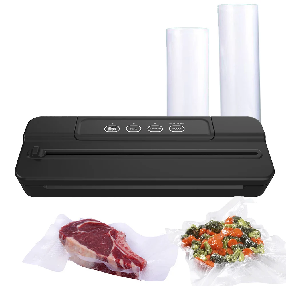 electric vacuum food sealer machine -dry & moist food saver home automatic packing machine wholesale