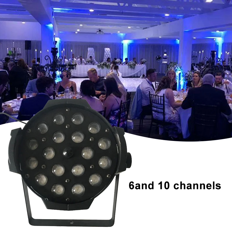 Grace 18x12w RgbwaUv 6IN1 Washing Par Light Indoor LED Zoom Par