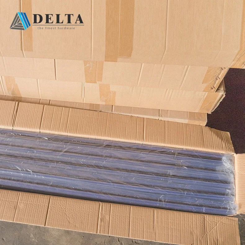 Golden plastic weather strip pvc shower seal strip Suitable for 8-12mm glass