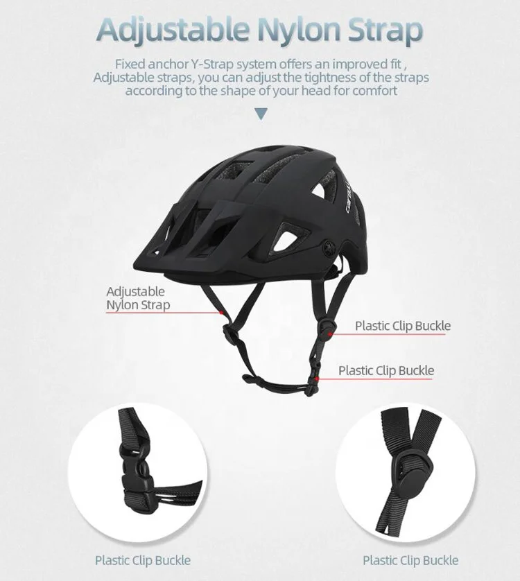 Adult Outdoors Sports Riding Motorcycle Cycling MTB Racing Safety Hat Detachable Road Mountain Bike Bicycle Helmet