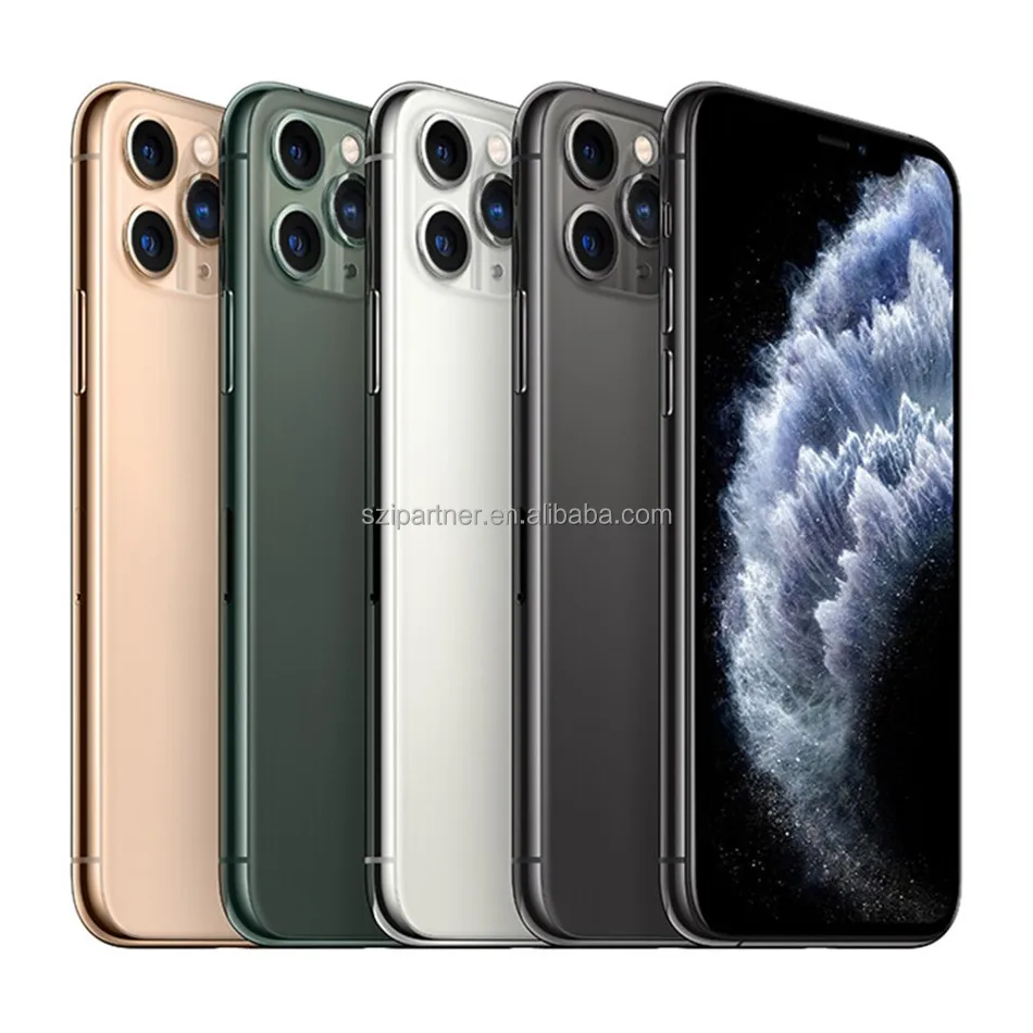 Second Hand  Mobile Phone for iPhone 11 Pro 64 128gb 256gb  Grey Silver Gold Green Unlocked Used Phone