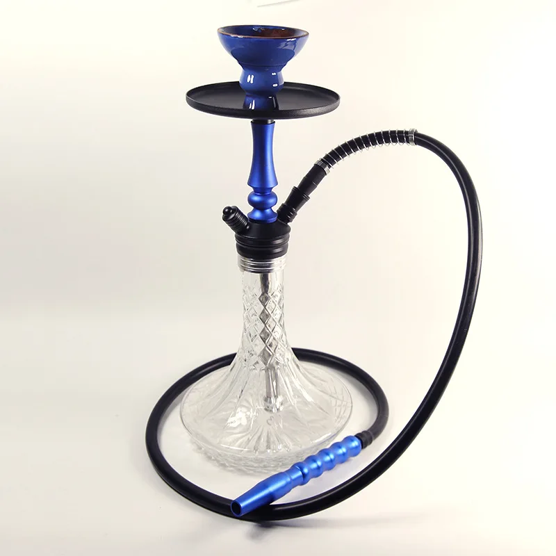 Hot Sale Classics Aluminium Tobacco Arab Ceramics Shisha Hookah Accessories Hookahs With Two Holes