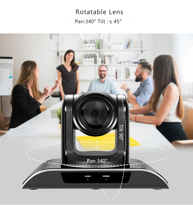 TEVO-VHD10N 10X Optical Zoom Best Conference Room Web Camera And Microphone