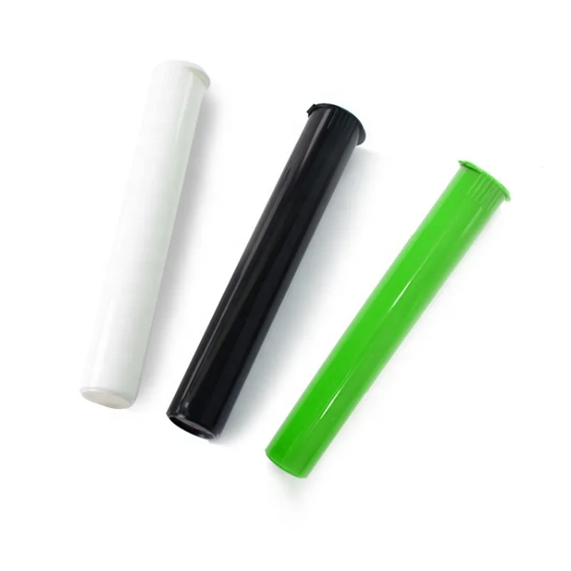 In stock 90 mm 116mm RX Pop-Top plastic medicine tube pill containers