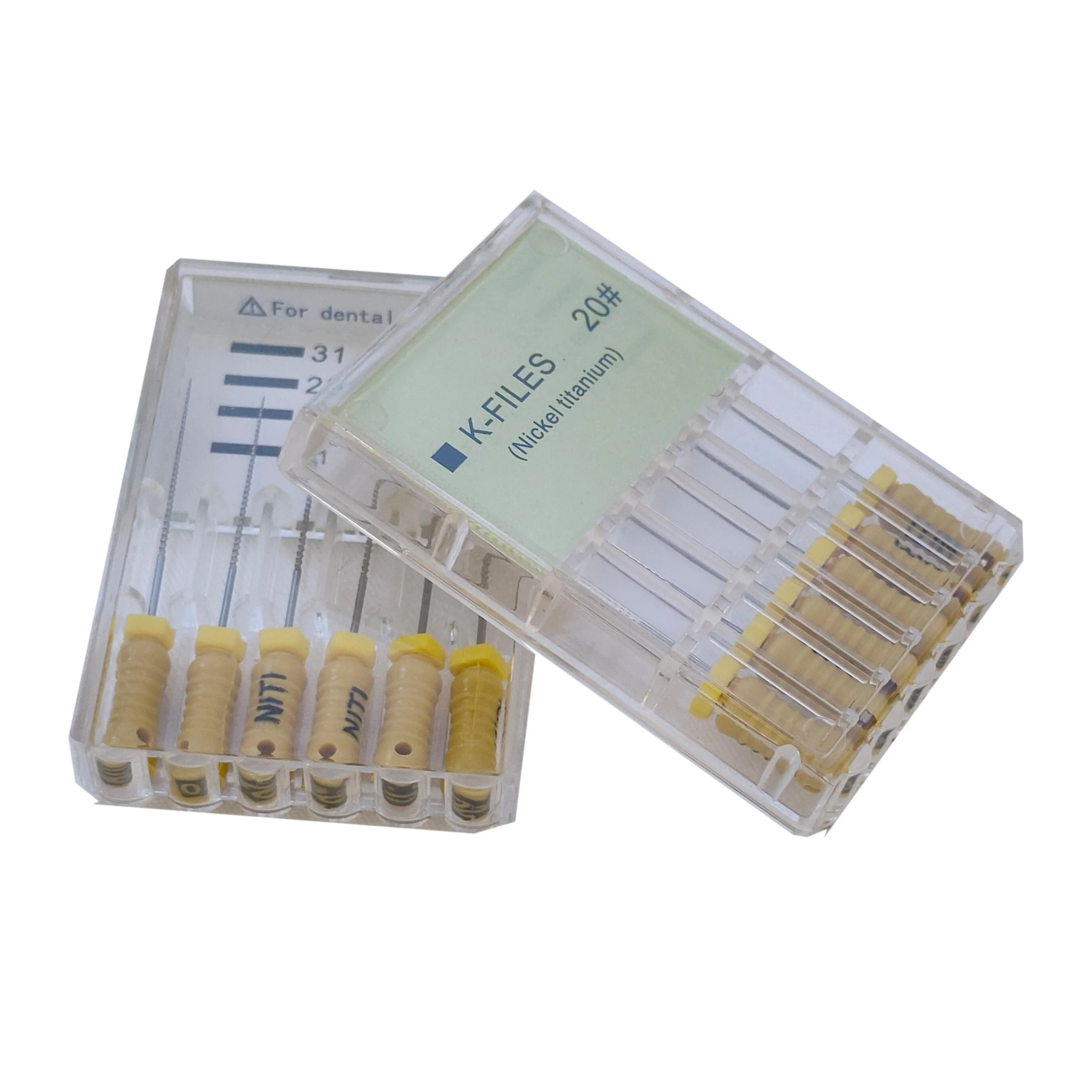 Dental Endodontic Stainless Steel & Niti K-File and H-File and Reamer/Spreader/Plugger