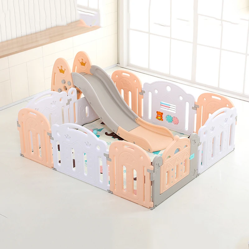 Baby Playground Safety Protective Fence Plastic Playpen  For Baby Fence Corral De Juegos Para Beb