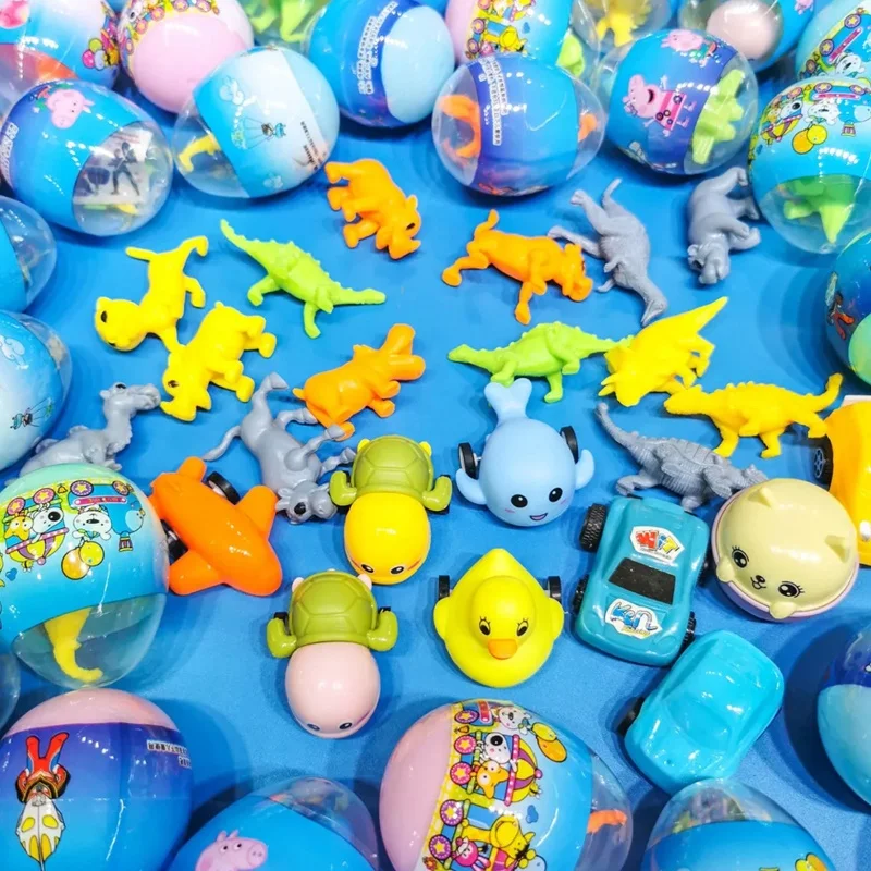 45MM Mixed Capsule Mixed Different Toys Eco-friendly Cheap Plastic Capsule Toys Surprise Egg Capsule Egg Box Toy For Vending