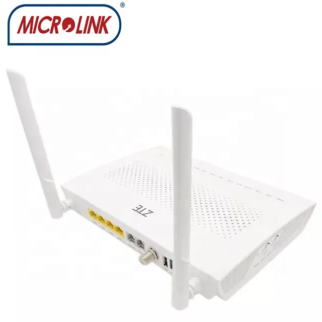 New Genuine ZXHN F668 V5.2 Gpon  Onu  4GE+2POTS+1CATV+WIFI+USB Modem Router Gpon ONT  For ZTE