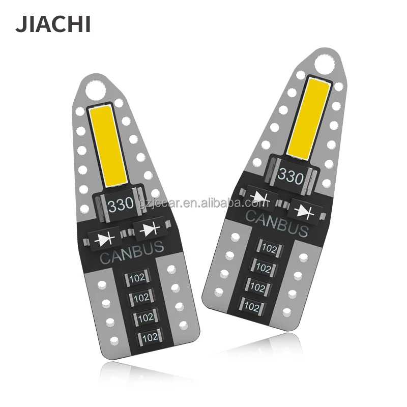 JIACHI FACTORY New design professional led bulb t10 7020 2 smd car marker interior indicator lights