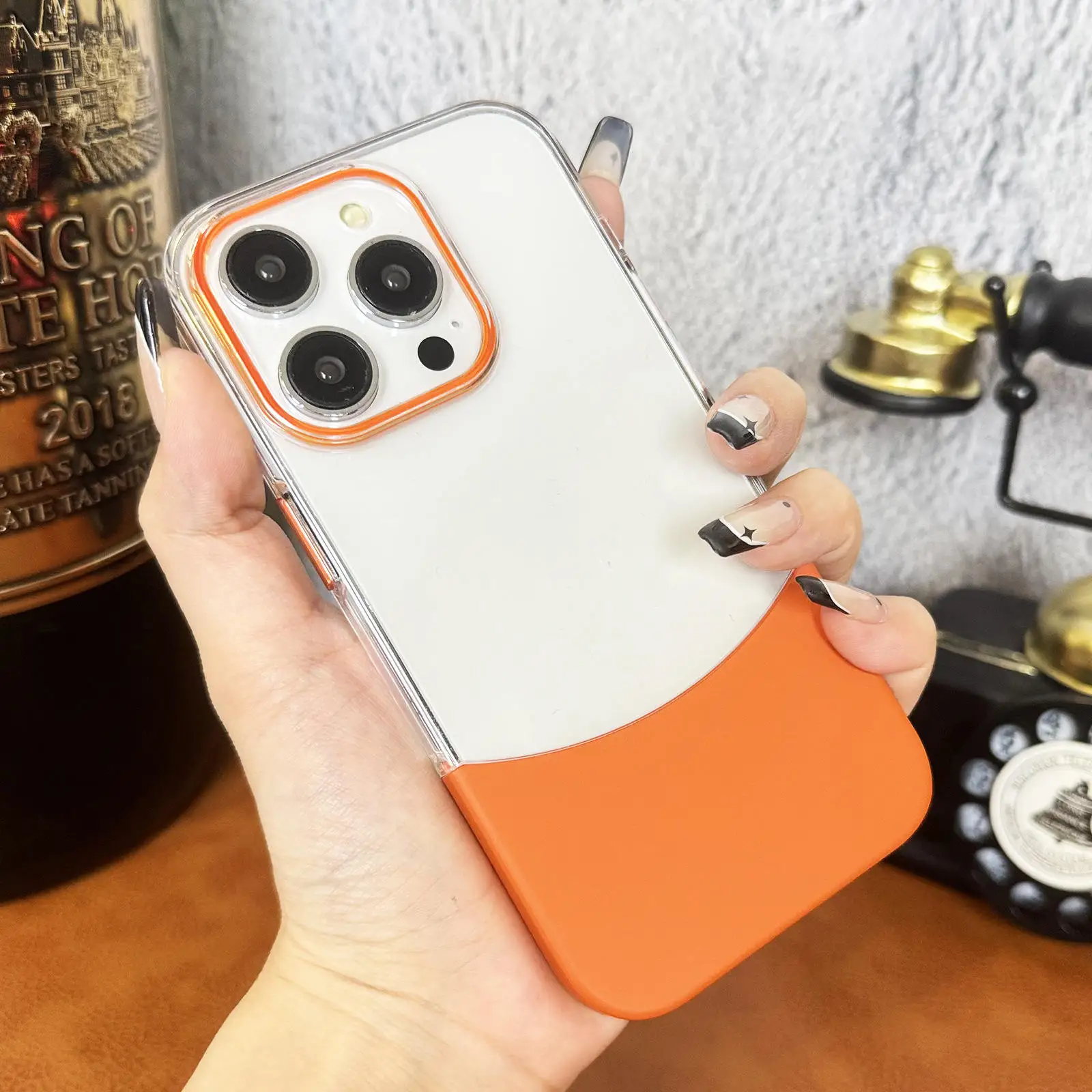 Transparent PC Clear Mobile Phone Case  Mobile Phone Case protective case