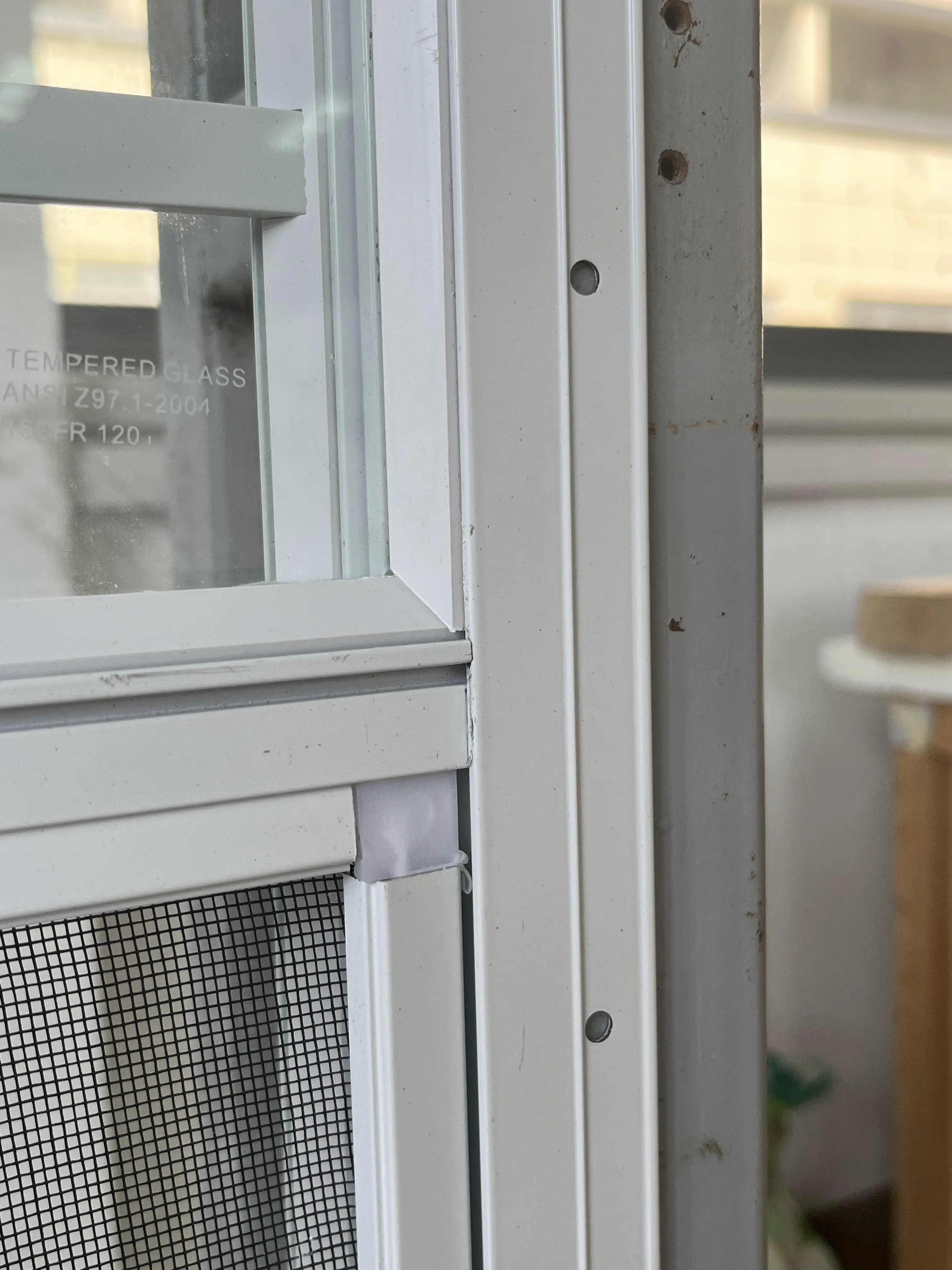 Fangda wholesale aluminium windows High Security Impact Glass Window