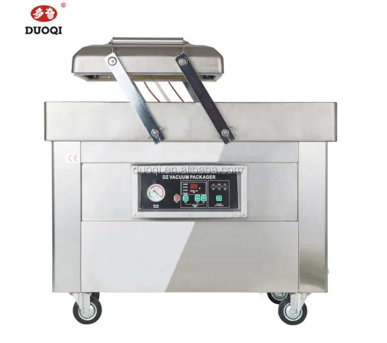 DUOQI DZ(Q)-600/2SB  Double Chambers Household Vacuum Packing Machine Food Sealer