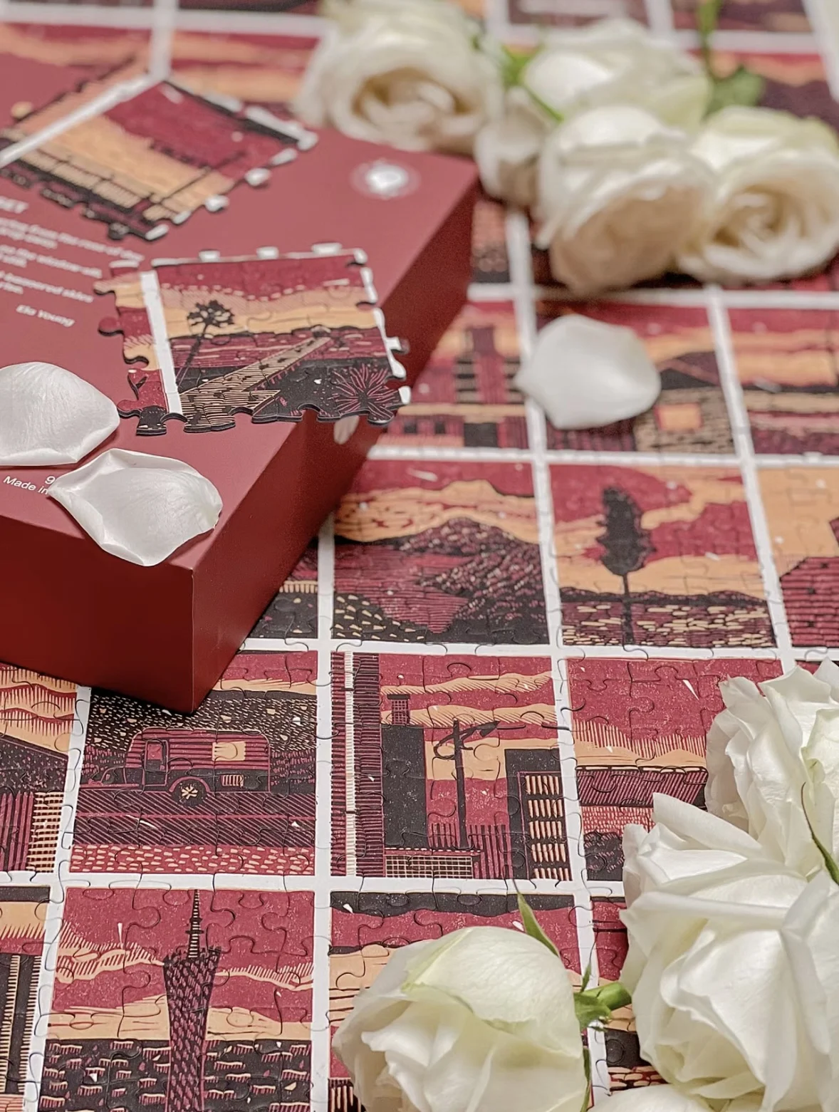 Personalized 100 500 1000 pcs Puzzle Custom Picture Printed OEM Unique Jigsaw Puzzles Manufacturers For Adults Kids High Quality