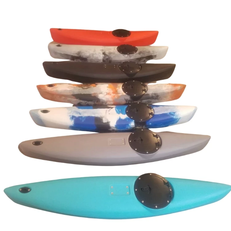 PVC Stabilizer for Kayak Keeps Balance While Surfing in Ocean Waters